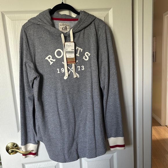 Roots Sweaters - Roots Gray Hoodie Sweater